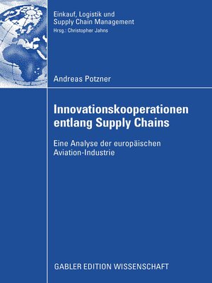 cover image of Innovationskooperationen entlang Supply Chains